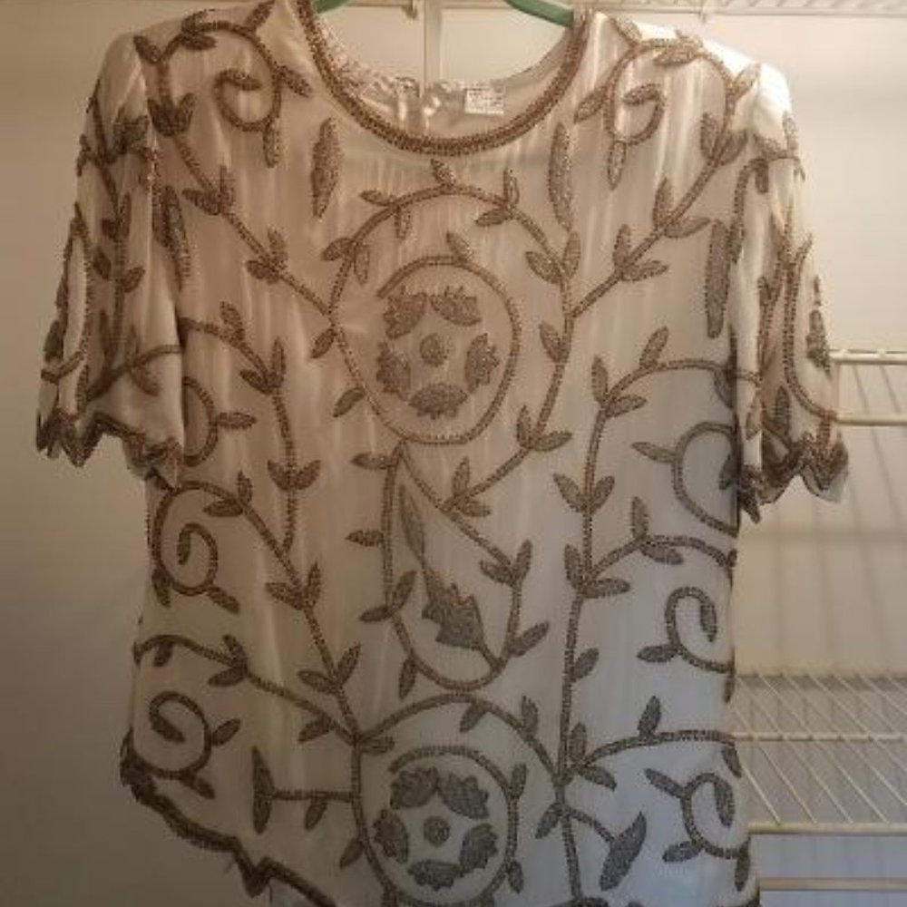 Vintage after five top